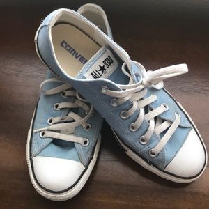 Light blue original converse